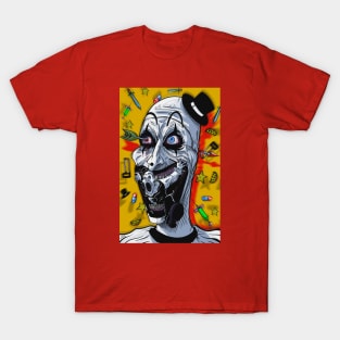 Clown art of art the clown for clowns and those who like clowns T-Shirt